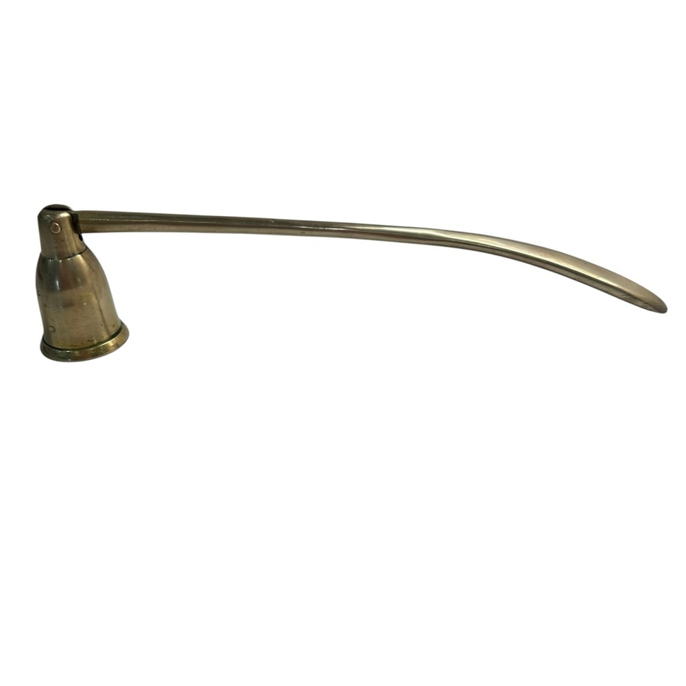 Elegant Brass Candle Snuffer